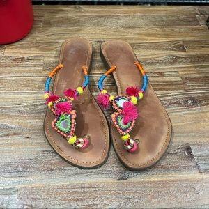 Anthropologie Boho Sandals